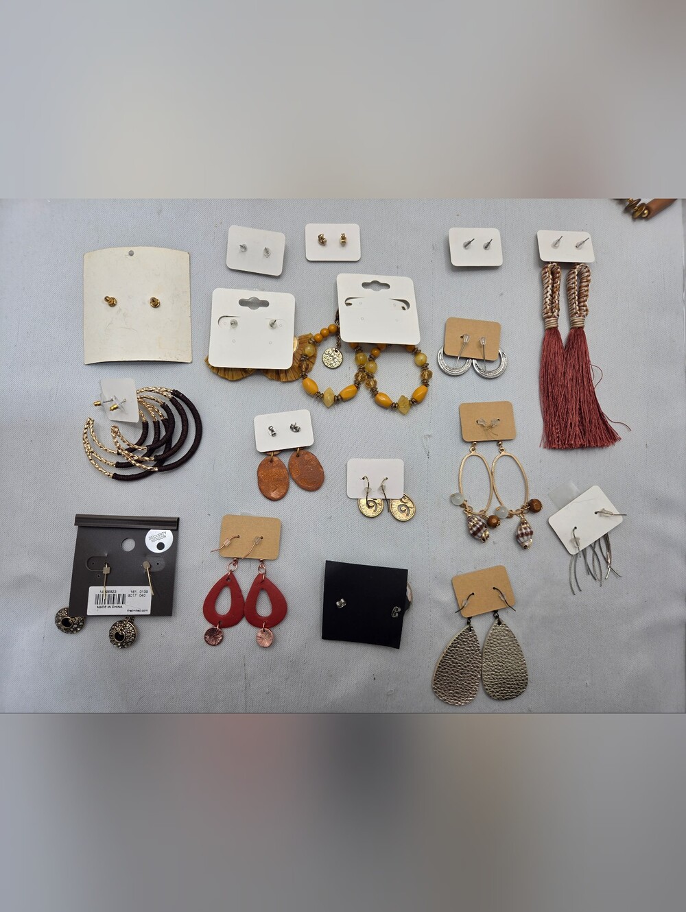 HUGE ​48pc Vintage & Modern Jewelry Lot CHICO'S LIMITED BPD Necklaces Earrings - Picture 12 of 16